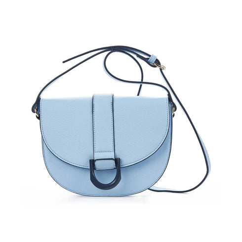 Verde Γυναικεία Τσάντα Χιαστί 16-7370 Ανοιχτό Μπλε